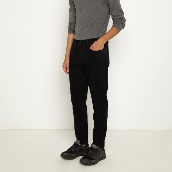 NWT Oak + Fort Pant 3693 Jeans Black Size 34 NEW L1982 - Picture 1 of 10